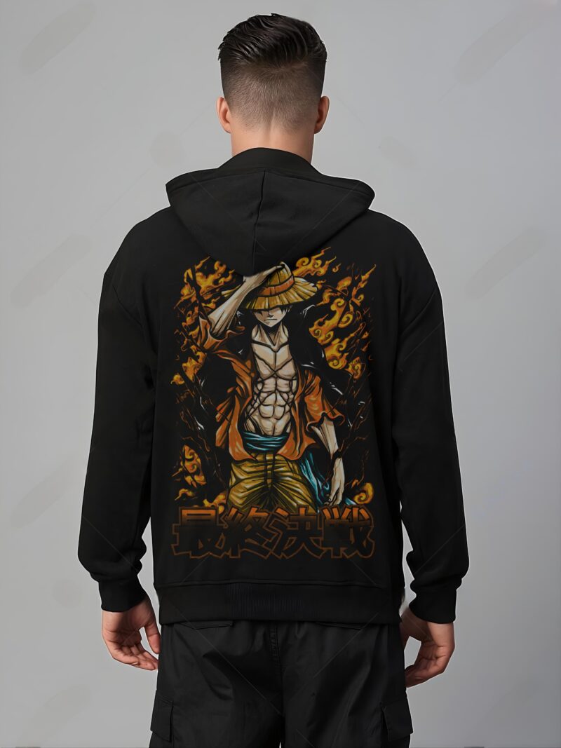 UNISEX LUFY PRINTED HOODIE