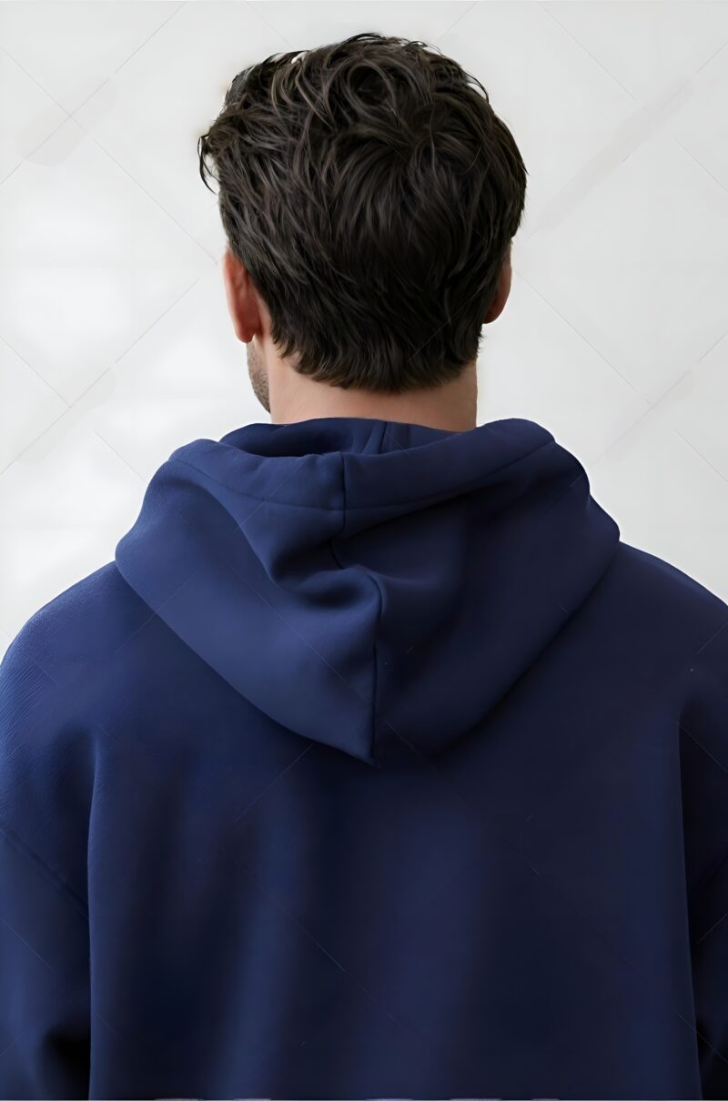 UNISEX PLAIN OVERSIZED HOODIE - Image 7