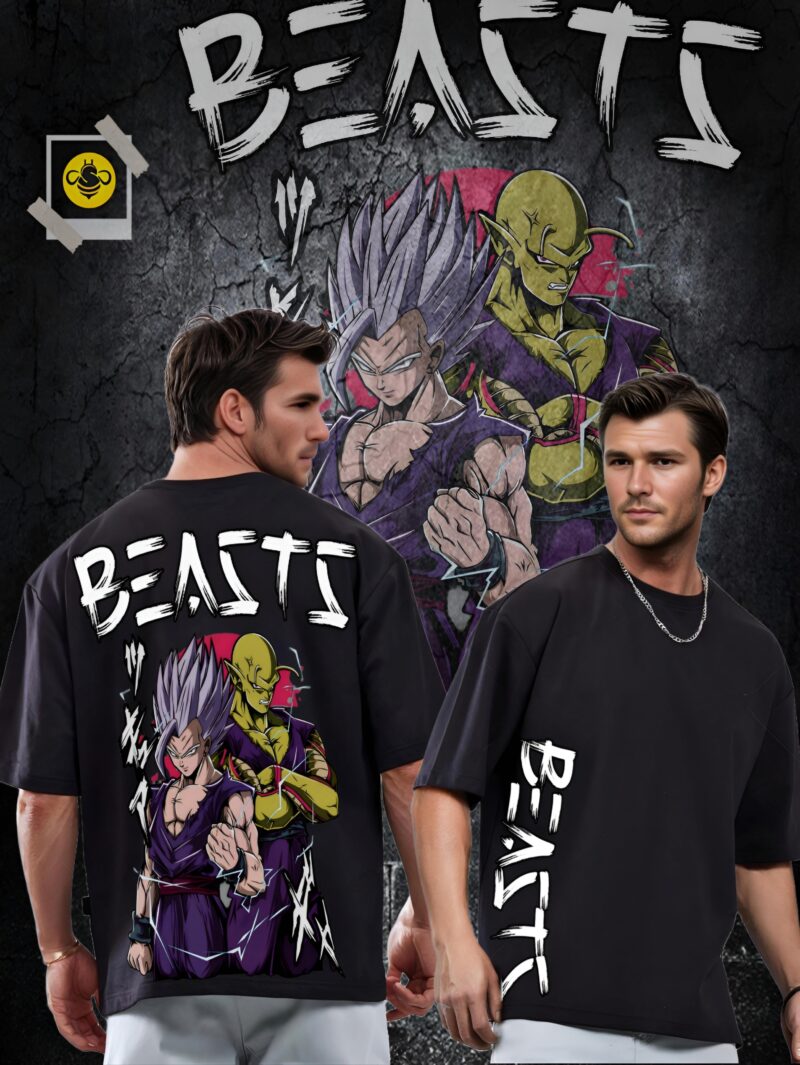 UNISEX BEAST PRINTED T-SHIRT