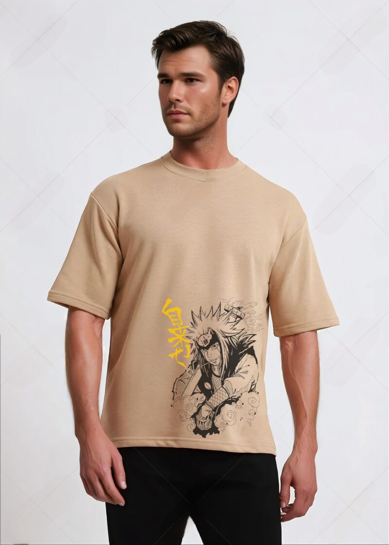 UNISEX JIRAYA SENSAI PRINTED OVERSIZED T-SHIRT - Image 3