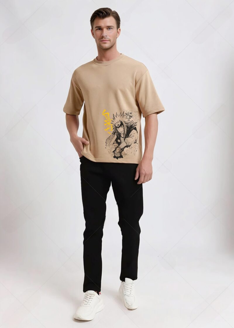 UNISEX JIRAYA SENSAI PRINTED OVERSIZED T-SHIRT - Image 4