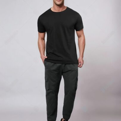 UNISEX COMFORTABAL BODY FIT SIMPLE T-SHIRT