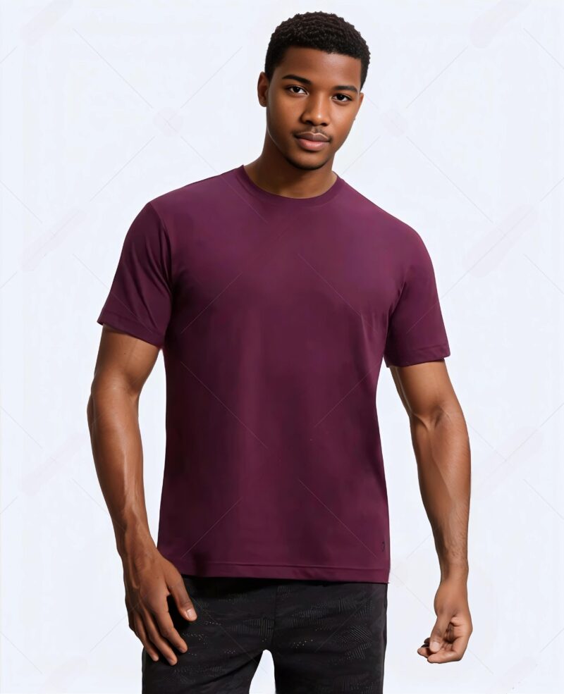 UNISEX COMFORTABAL BODY FIT SIMPLE T-SHIRT - Image 4