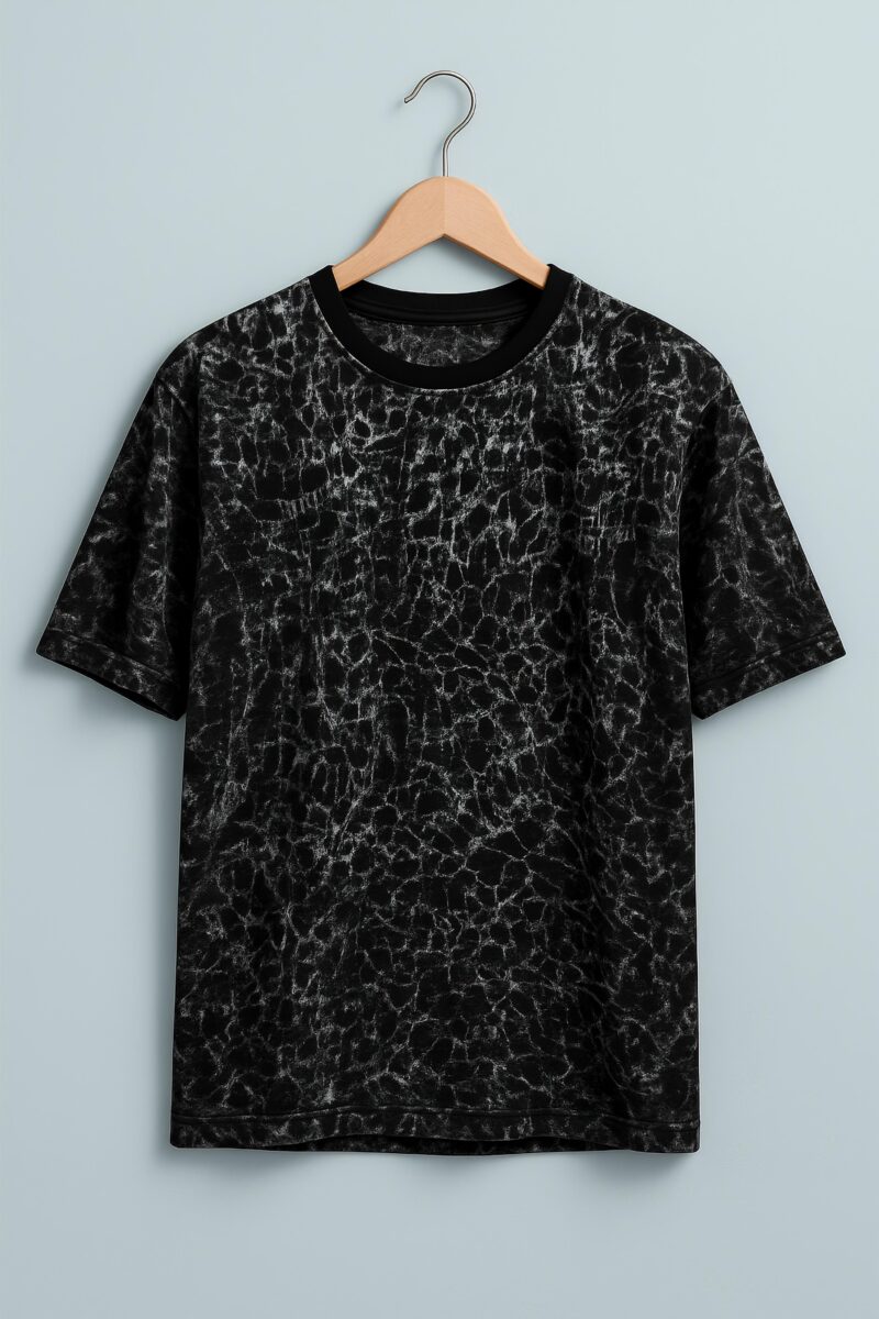 UNISEX HAND MADE ACID WASH OVERSIZED T-SHIRT